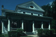 217 E PARK AVE, a Greek Revival house, built in Berlin, Wisconsin in 1854.