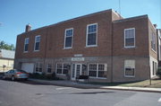 534 MILL ST, a Art Deco village hall, built in Green Lake, Wisconsin in 1939.