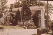 147 E 2ND ST, a Greek Revival house, built in Marquette, Wisconsin in 1852.