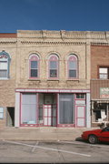 516-518 W WATER ST, a Italianate retail building, built in Princeton, Wisconsin in 1872.