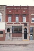 527-529 W WATER ST, a Romanesque Revival bank/financial institution, built in Princeton, Wisconsin in 1894.