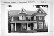 ROUTE 73, WEST SIDE, .1 MILE NORTH OF 73/44., a Queen Anne house, built in Manchester, Wisconsin in .