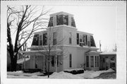 145 N ADAMS ST, a Second Empire house, built in Berlin, Wisconsin in 1851.
