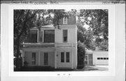 145 N ADAMS ST, a Second Empire house, built in Berlin, Wisconsin in 1851.