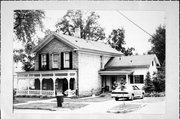 137 N CAPRON ST, a Greek Revival house, built in Berlin, Wisconsin in 1870.