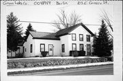 103 E CERESCO ST, a Greek Revival house, built in Berlin, Wisconsin in 1870.