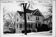 140 E CERESCO ST, a Queen Anne house, built in Berlin, Wisconsin in 1890.