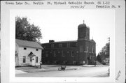 310 SW FRANKLIN ST, a Romanesque Revival house of worship, built in Berlin, Wisconsin in 1927.