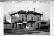 184 E HURON ST, a Italianate house, built in Berlin, Wisconsin in 1872.