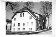 272 E HURON ST, a Late Gothic Revival house of worship, built in Berlin, Wisconsin in 1914.