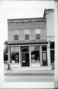 169-169A W HURON ST, a Commercial Vernacular retail building, built in Berlin, Wisconsin in 1890.