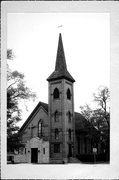 152 MOUND ST, a Late Gothic Revival house of worship, built in Berlin, Wisconsin in 1901.