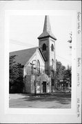 152 MOUND ST, a Late Gothic Revival house of worship, built in Berlin, Wisconsin in 1901.