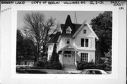 151 E PARK AVE, a Queen Anne house, built in Berlin, Wisconsin in 1882.