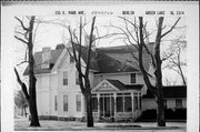 151 E PARK AVE, a Queen Anne house, built in Berlin, Wisconsin in 1882.