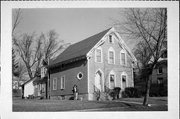 169 E PARK AVE, a Early Gothic Revival house, built in Berlin, Wisconsin in 1849.