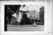 217 E PARK AVE, a Greek Revival house, built in Berlin, Wisconsin in 1854.