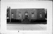 122 S PEARL ST, a Art/Streamline Moderne post office, built in Berlin, Wisconsin in 1936.