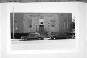 122 S PEARL ST, a Art/Streamline Moderne post office, built in Berlin, Wisconsin in 1936.