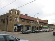 7519-7529 W BECHER ST, a Spanish/Mediterranean Styles large retail building, built in West Allis, Wisconsin in 1929.