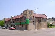 7519-7529 W BECHER ST, a Spanish/Mediterranean Styles large retail building, built in West Allis, Wisconsin in 1929.