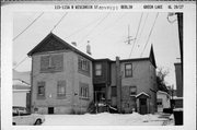 115-115A N WISCONSIN ST, a Craftsman apartment/condominium, built in Berlin, Wisconsin in 1915.