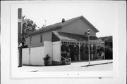 493 HILL ST, a Front Gabled small retail building, built in Green Lake, Wisconsin in 1881.