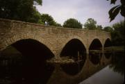 N6188 STONE BRIDGE RD, a NA (unknown or not a building) stone arch bridge, built in Bovina, Wisconsin in 1906.