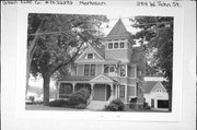 284 W JOHN ST, a Queen Anne house, built in Markesan, Wisconsin in 1893.
