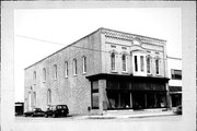 544 W WATER ST, a Italianate large retail building, built in Princeton, Wisconsin in 1868.