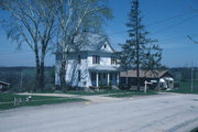 104 W WOOD ST, a American Foursquare house, built in Barneveld, Wisconsin in 1911.