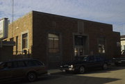 103 W MERRIMAC ST, a Art Deco telephone/telegraph building, built in Dodgeville, Wisconsin in 1940.