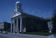 222 N IOWA ST, a Greek Revival courthouse, built in Dodgeville, Wisconsin in 1859.