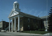 222 N IOWA ST, a Greek Revival courthouse, built in Dodgeville, Wisconsin in 1859.