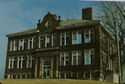 344 E MAIN ST, a German Renaissance Revival school – elem/middle/jr high/high, built in Linden, Wisconsin in 1913.