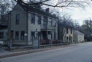 18A SHAKE RAG ST, a Side Gabled house, built in Mineral Point, Wisconsin in 1840.