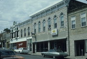 215 HIGH ST, a Italianate large retail building, built in Mineral Point, Wisconsin in 1871.