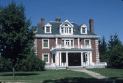 215 RIDGE ST, a Colonial Revival/Georgian Revival house, built in Mineral Point, Wisconsin in 1906.