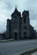 400 DOTY ST, a Early Gothic Revival house of worship, built in Mineral Point, Wisconsin in 1871.