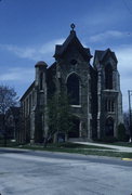 400 DOTY ST, a Early Gothic Revival church, built in Mineral Point, Wisconsin in 1871.