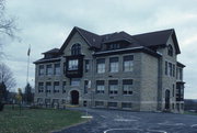 530 MAIDEN ST, a Romanesque Revival elementary, middle, jr.high, or high, built in Mineral Point, Wisconsin in 1903.