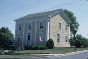 110 FRONT ST, a Greek Revival social recreational/fraternal hall, built in Mineral Point, Wisconsin in 1838.