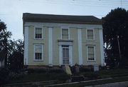 110 FRONT ST, a Greek Revival social recreational/fraternal hall, built in Mineral Point, Wisconsin in 1838.