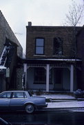 124 HIGH ST, a Commercial Vernacular small retail building, built in Mineral Point, Wisconsin in 1849.