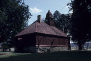 COUNTY HIGHWAY T, 1/4 MILE E OF STATE HIGHWAY 23, S SIDE, a Shingle Style church, built in Wyoming, Wisconsin in 1885.