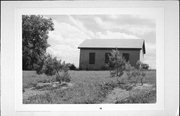 SW CORNER OF SUNNY SLOPE RD AND FESENFELD RD SW CORNER OF SUNNY SLOPE RD AND FESENFELD RD, a school-one to six room, built in Linden, Wisconsin in 1859.