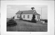 NE CORNER OF CLAY HILL RD AND SCHOOL RD, a Front Gabled school-one to six room, built in Brigham, Wisconsin in .