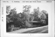 HIGHWAY 23, S SIDE, 1/2 MILE W OF HILLSIDE SCHOOL RD, a Usonian house, built in Wyoming, Wisconsin in 1942.