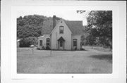 COON ROCK RD, W SIDE, .1 MILE S OF DEMBY RD, a Early Gothic Revival house, built in Arena, Wisconsin in .