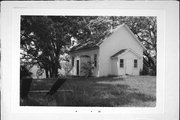 COUNTY HIGHWAY K, S SIDE, .2 MILE W OF COUNTY HIGHWAY KK, a Side Gabled school-one to six room, built in Arena, Wisconsin in .